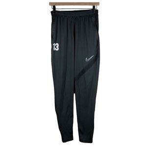 Nike Men's Academy Football Soccer Pants Jogger Warm Ups Black Size Small